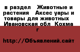  в раздел : Животные и растения » Аксесcуары и товары для животных . Ивановская обл.,Кохма г.